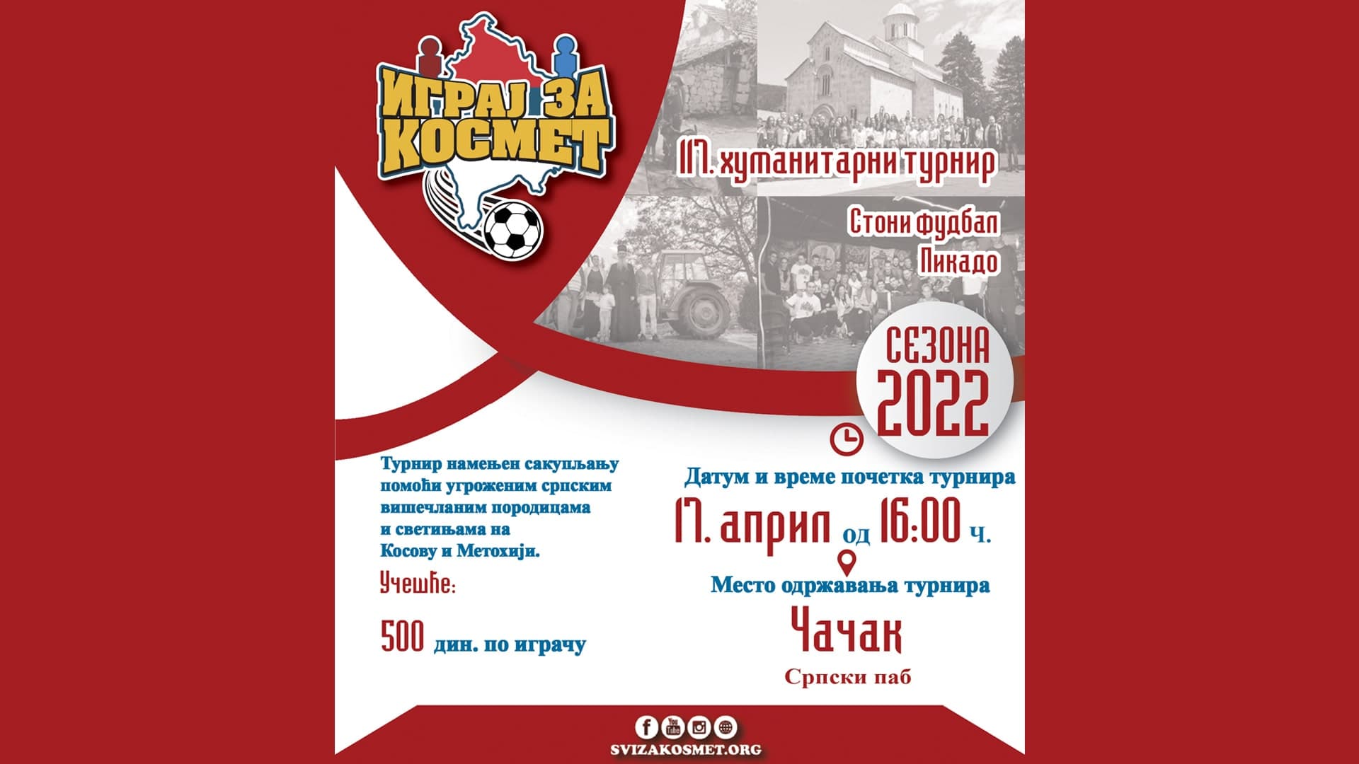 Humanitarni turnir u pikadu i stonom fudbalu
