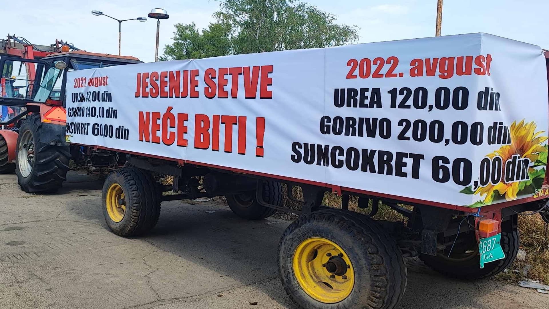 Pokret "Srbija centar - Srce" daje otvorenu podršku protestima poljoprivrednika širom Vojvodine!