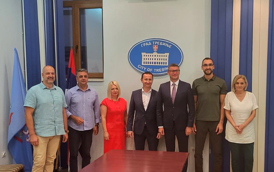 Delegacija Čačka u poseti Trebinju