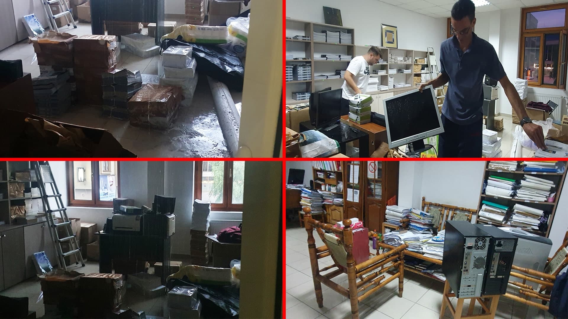 Poplavljen TC Vavilon: Šteta ogromna, korisnici lokala tražili pomoć više od dva sata (FOTO+VIDEO)