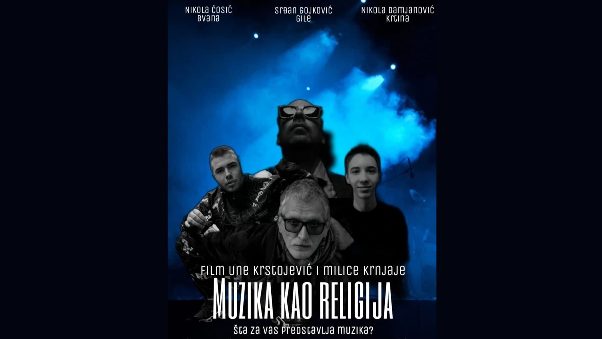 Projekcija autorskog filma "Muzika kao religija"