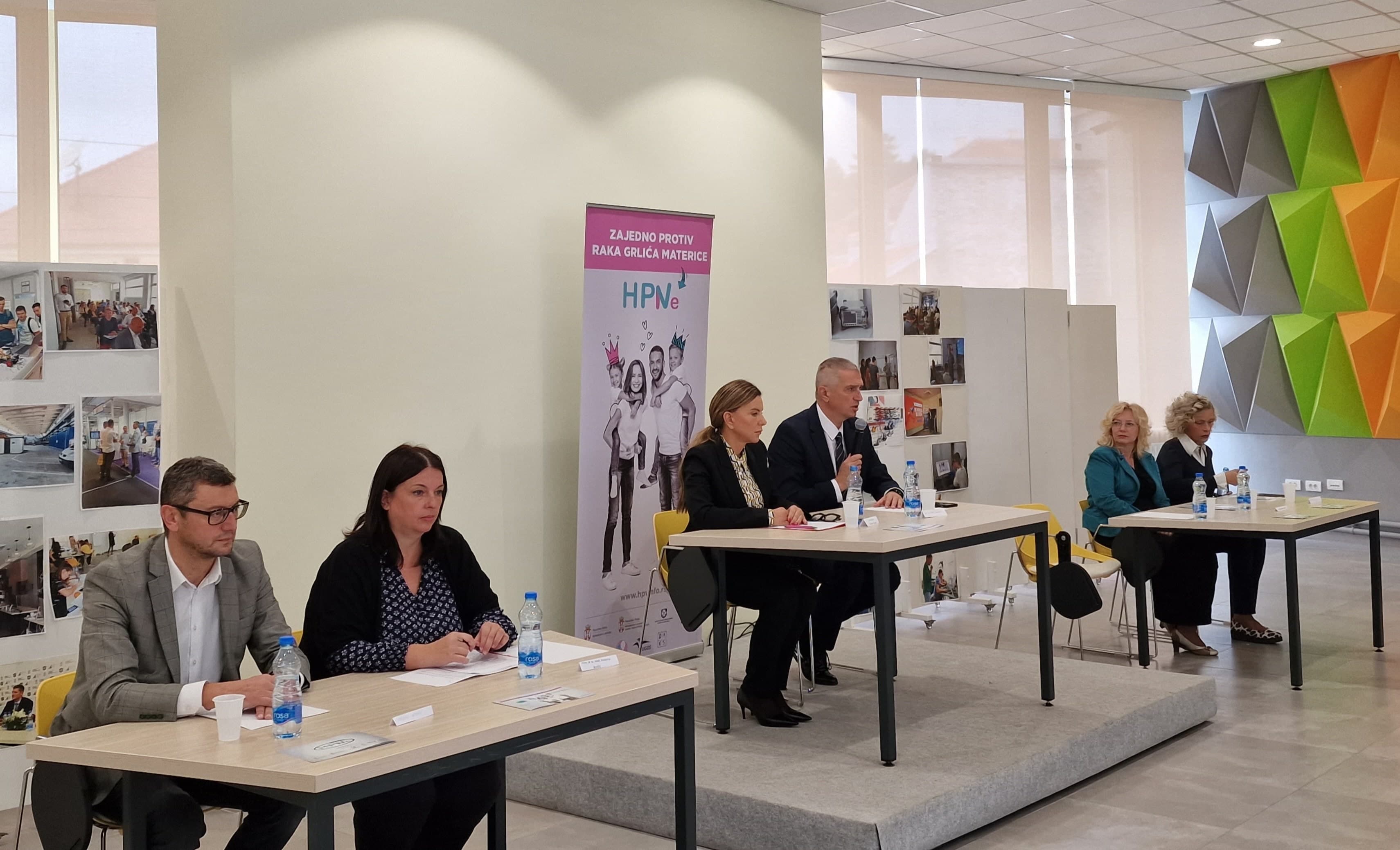 "Zajedno protiv raka grlića materice - HPV NE"