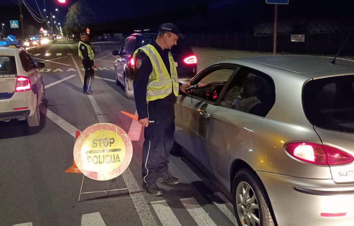 Za 10 sati pojačane kontrole saobraćaja otkriveno 1.260 prekršaja