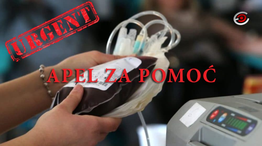 Potrebna krv za čačanskog profesora