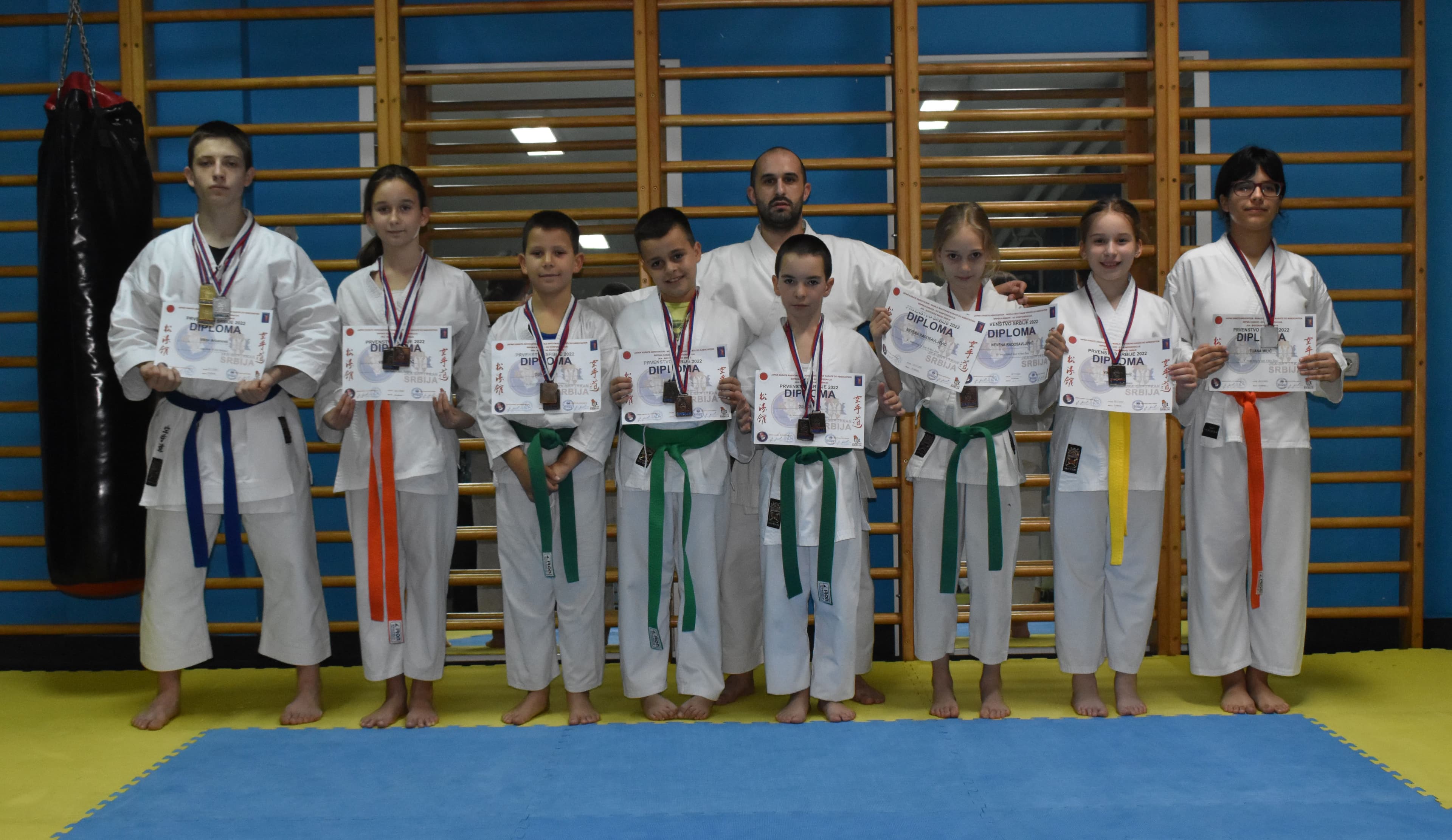 Karatisti Centra DBA osvojili 18 medalja na Prvenstvu Srbije