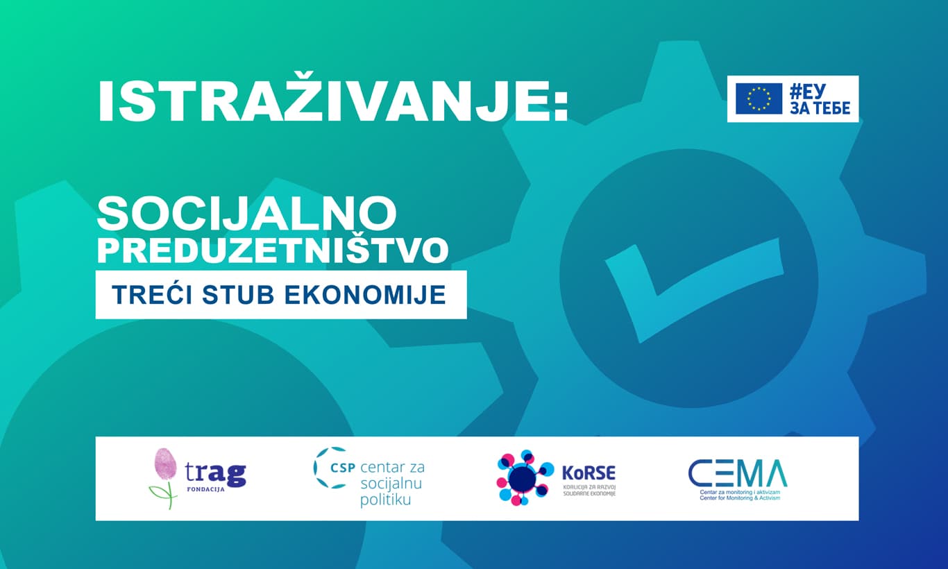 CEMA: Više od 60 odsto građana očekuje podršku od lokalne samourave u razvoju socijalnog preduzetništva