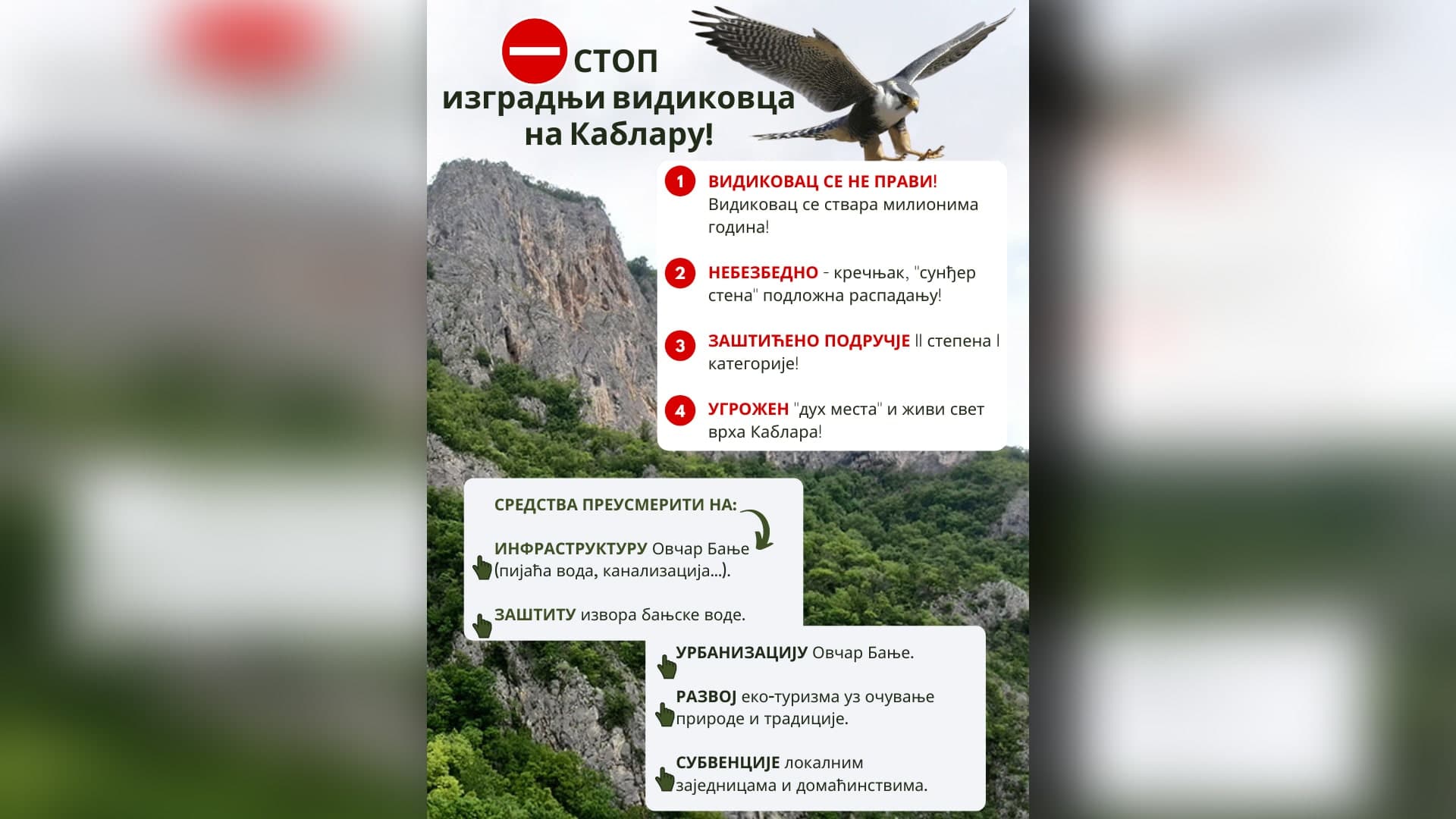 Javna tribina "Sačuvajmo prirodni vidikovac na Kablaru"