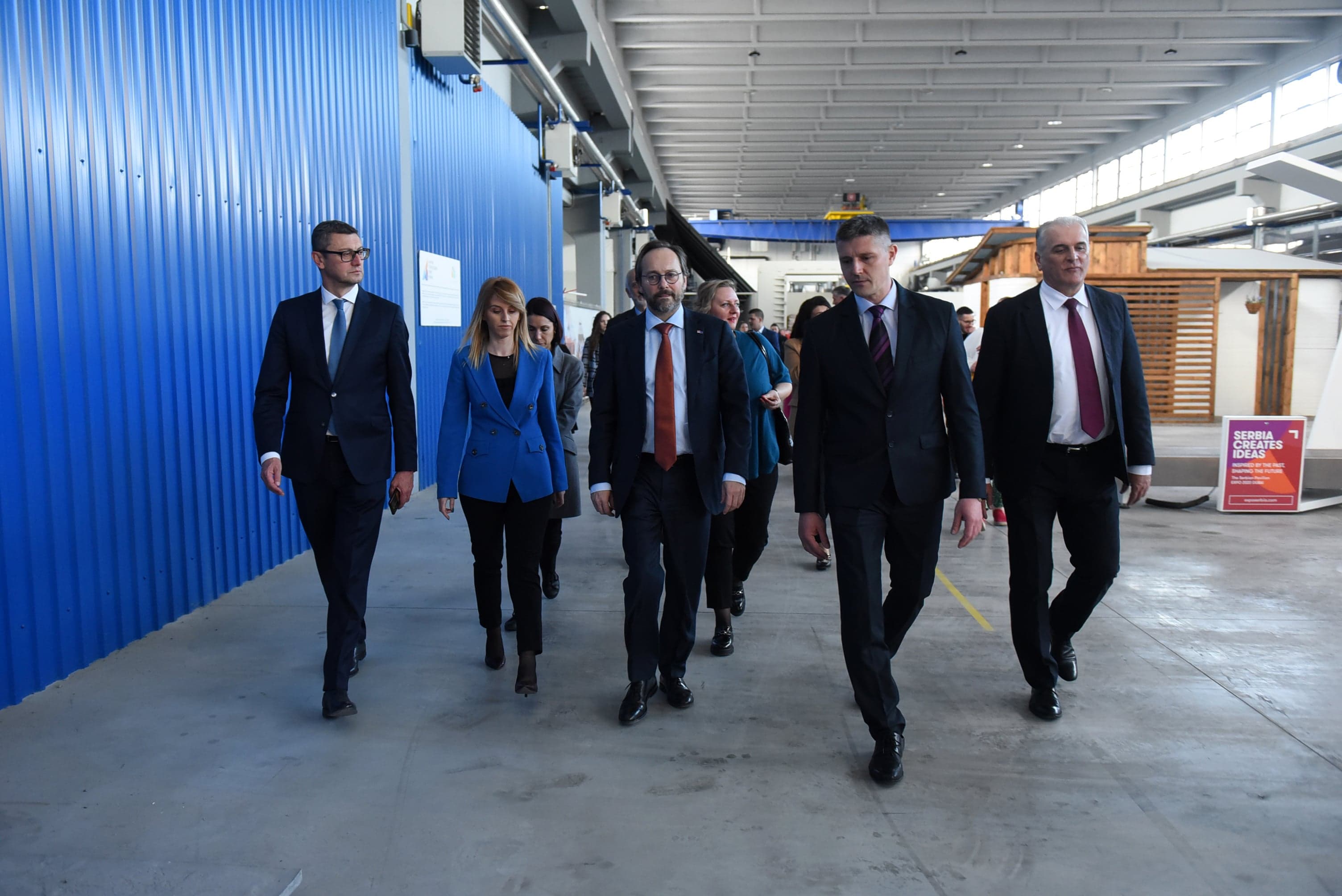 Šef delegacije Evropske Unije u Srbiji posetio NTP Čačak (FOTO)