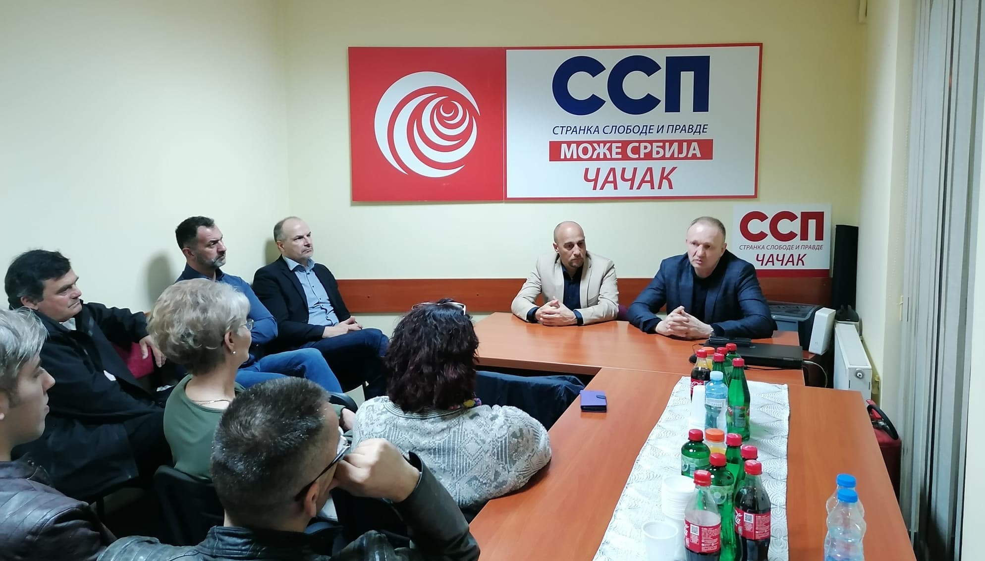 čilas u Čačku: Hoćemo da budemo deo EU i poštovana zemlja u koju dolaze investitori