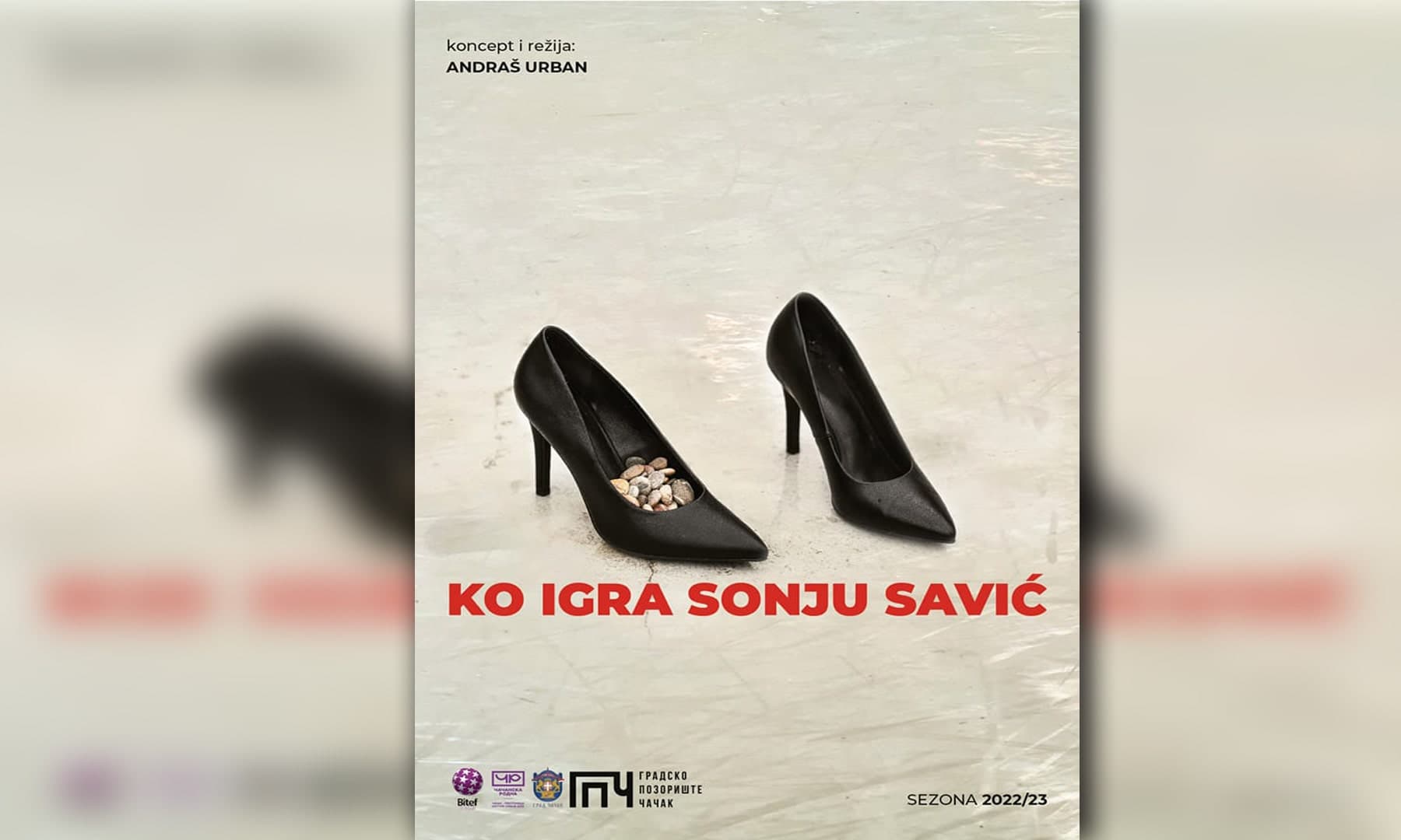 Autorska predstava Andraša Urbana "Ko igra Sonju Savić"