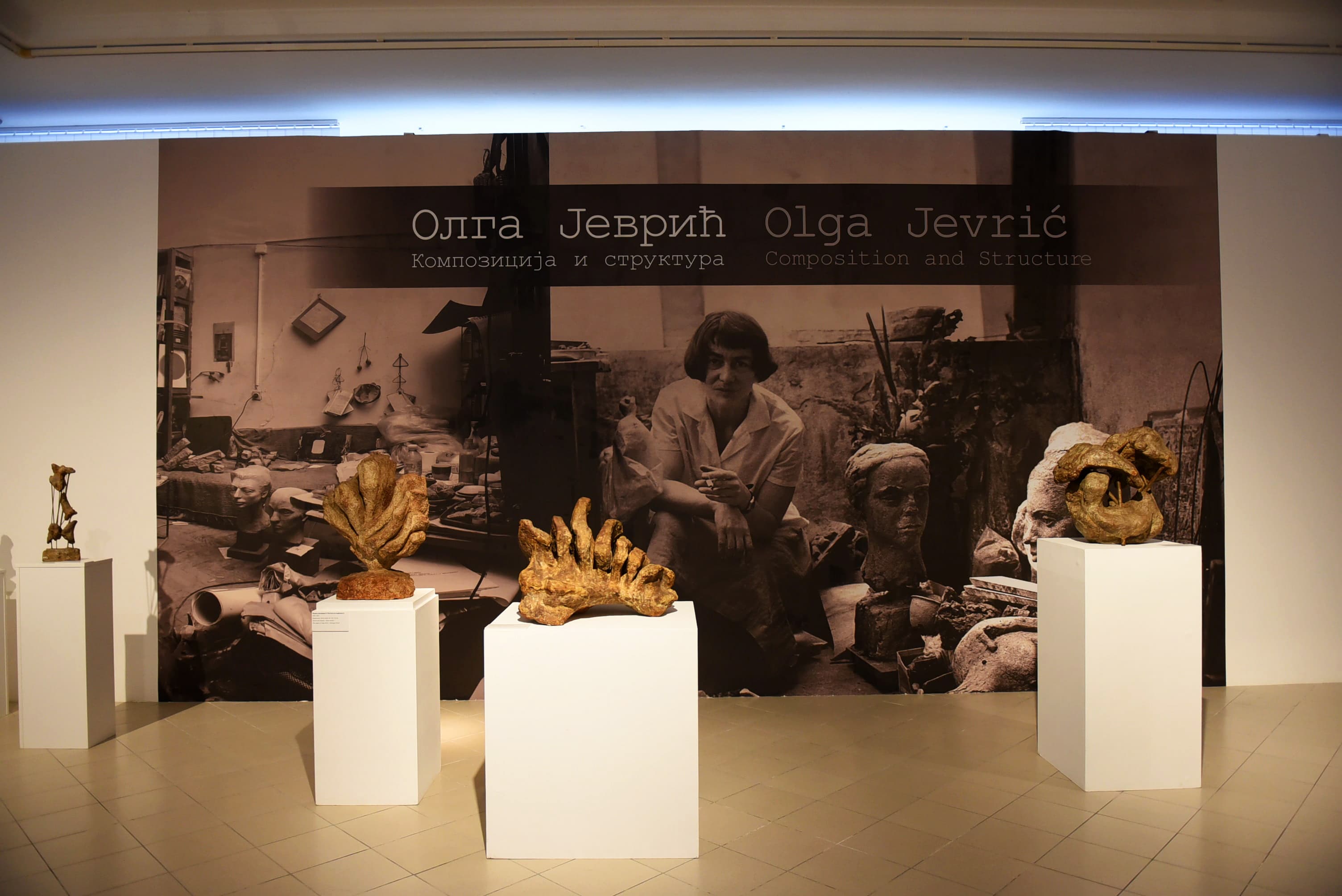 Otvorena izložba "Olga Jevrić - Kompozicija i struktura" (FOTO)