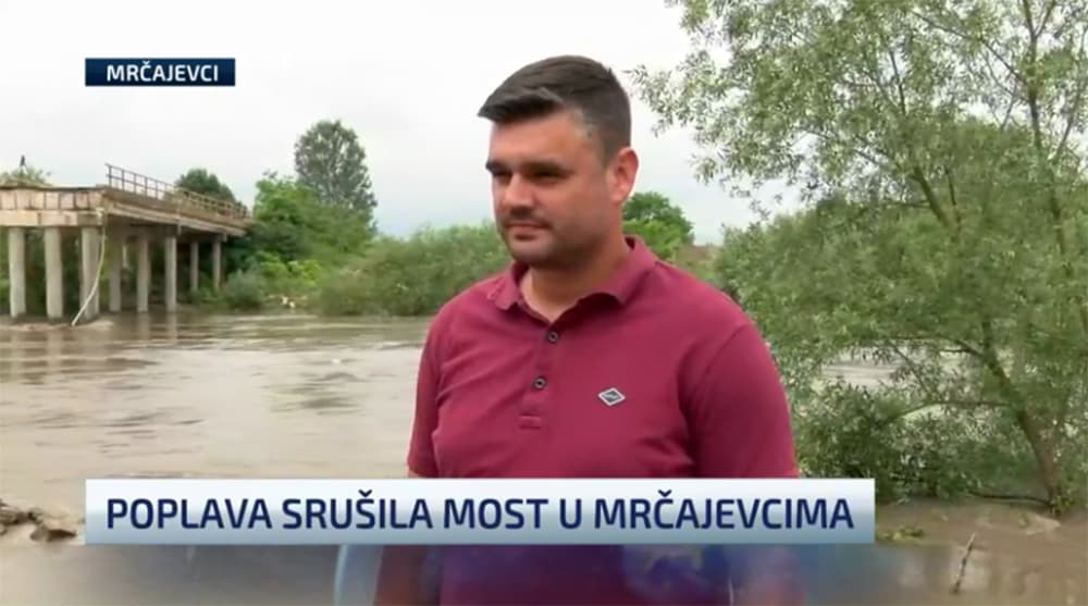 Heroj iz Mrčajevaca: Nemanja spasao turske radnike i snimio rušenje mosta (VIDEO)