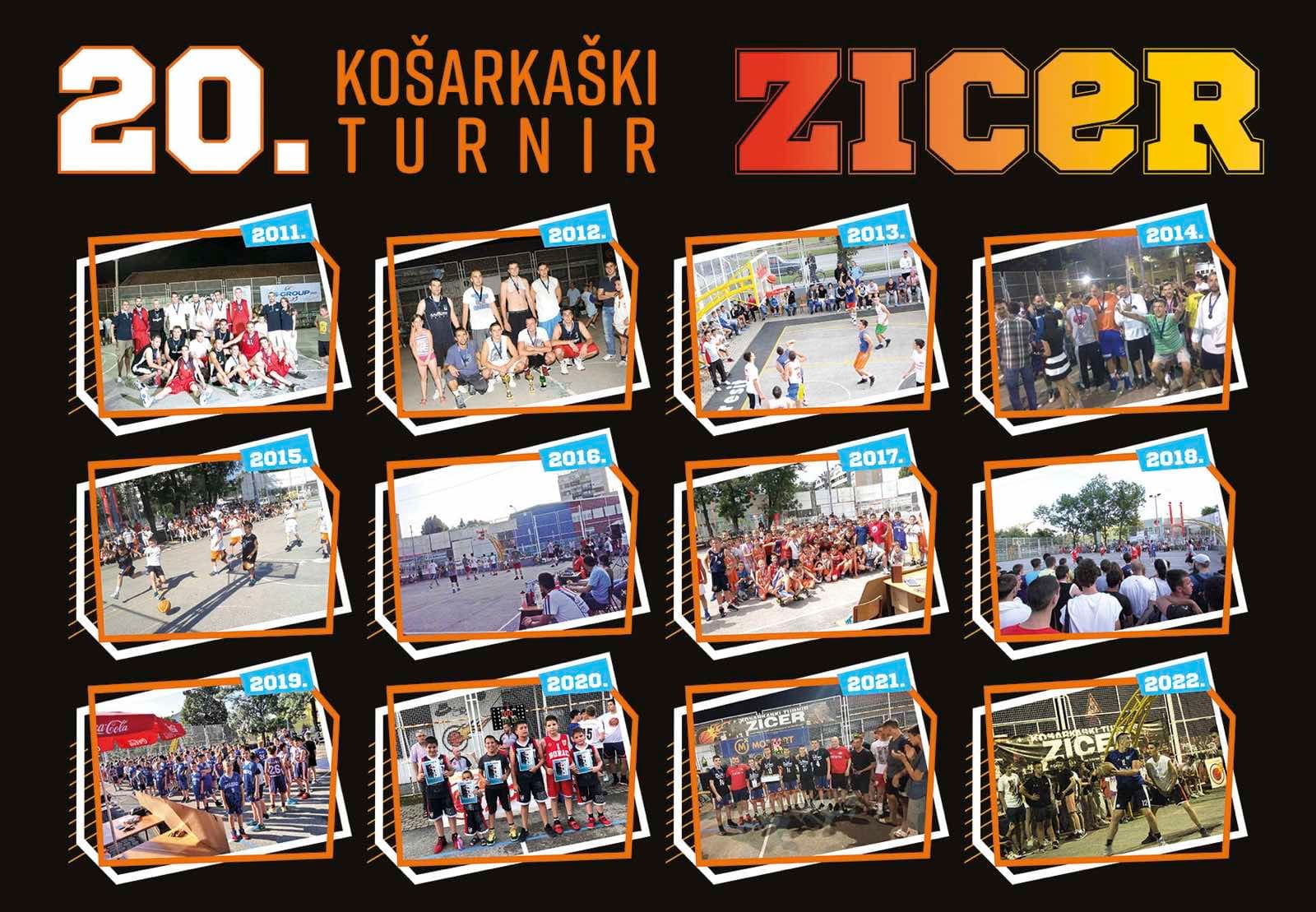 Jubilarni 20. Košarkaški turnir "Zicer" Â