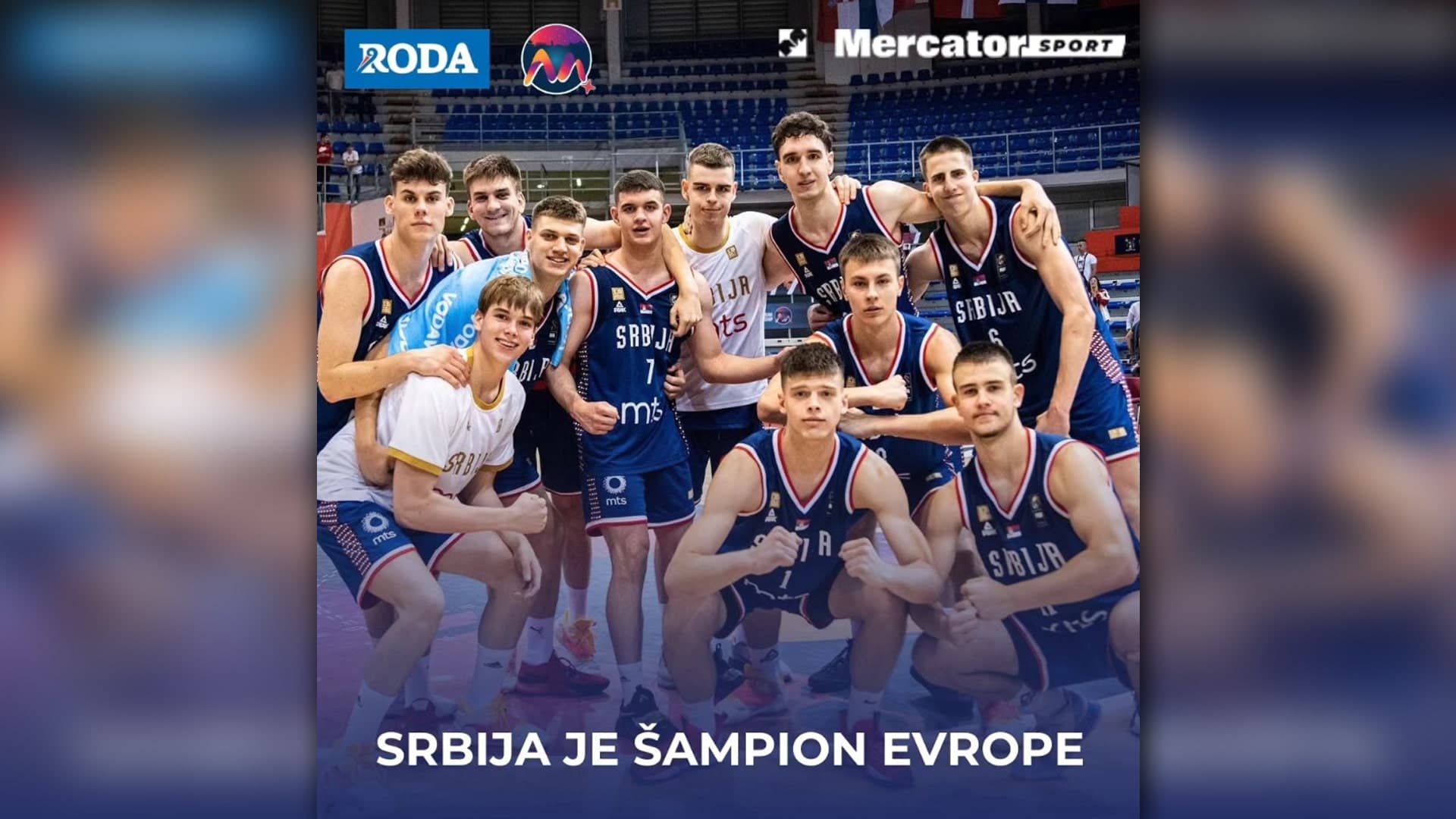 Juniori Srbije prvaci Evrope u košarci, među njima i trojica Čačana