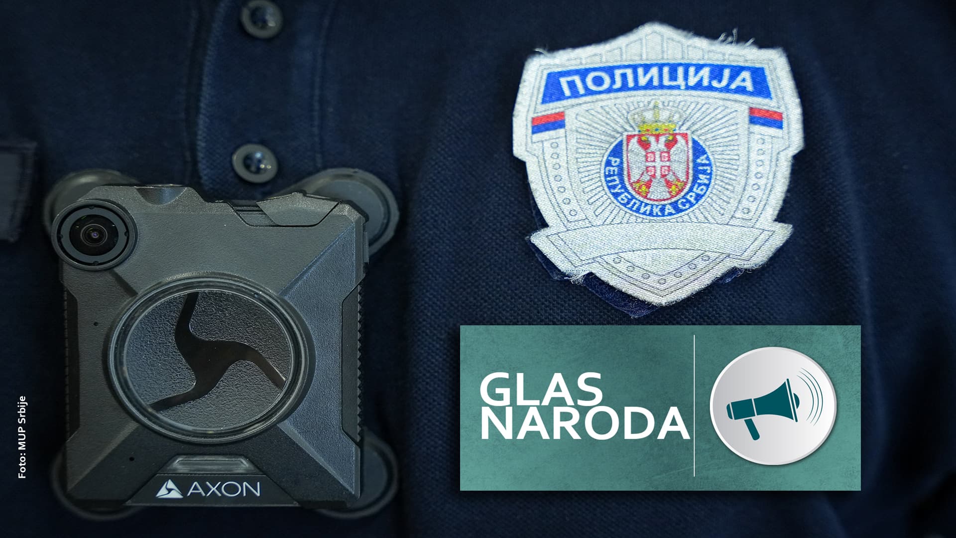 GLAS NARODA: Da li podržavate upotrebu kamera na uniformama policijskih službenika? (VIDEO)