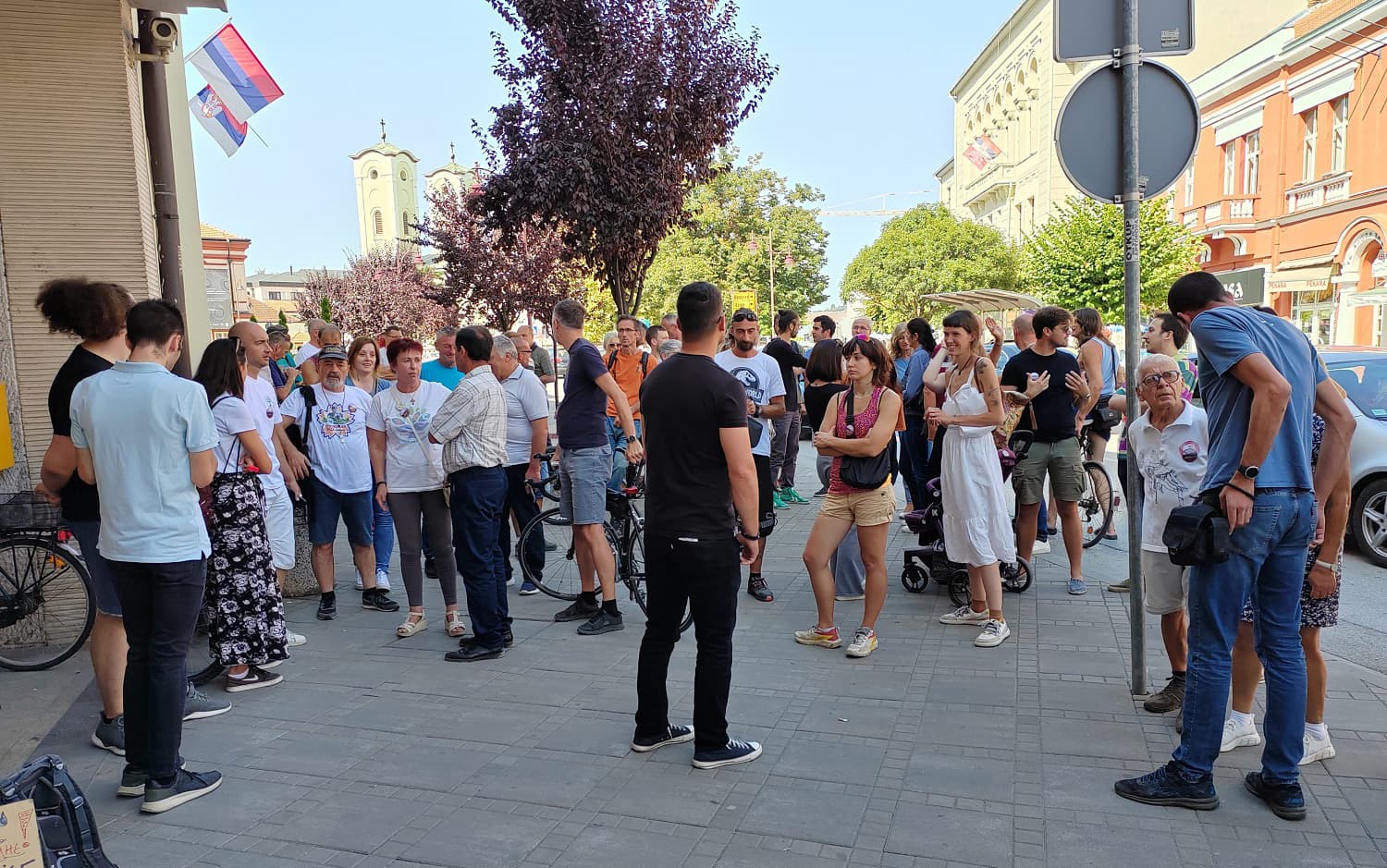 Protest u Čačku zbog izgradnje vidikovca na Kablaru