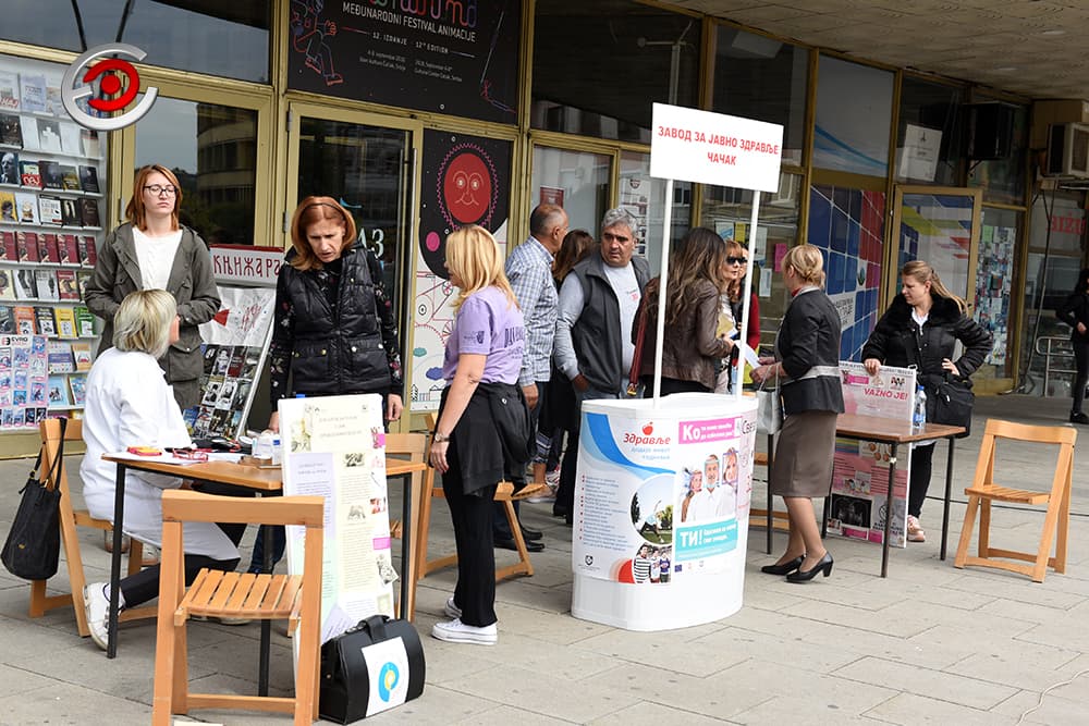 "Daj pedalu raku" u sredu na Gradskom trgu u Čačku