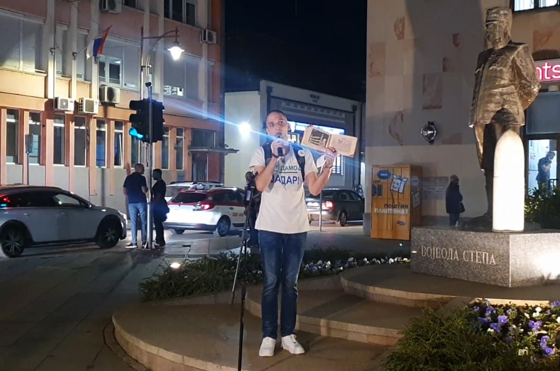 Organizatori protesta Srbija protiv nasilja osudili napad na aktivistu iz Čačka