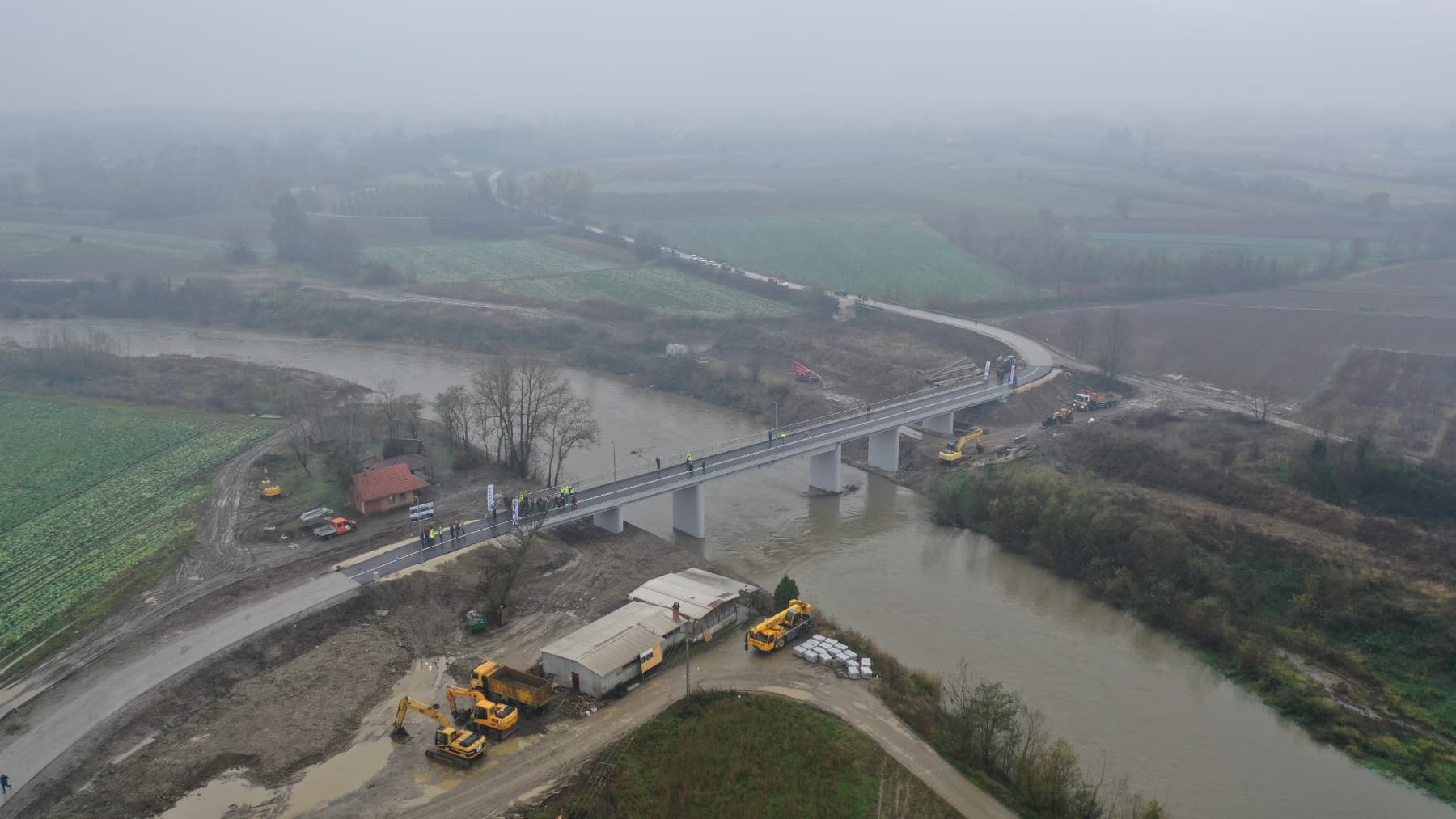 Most na relaciji Mršinci - Mrčajevci završen pre roka i otvoren za saobraćaj