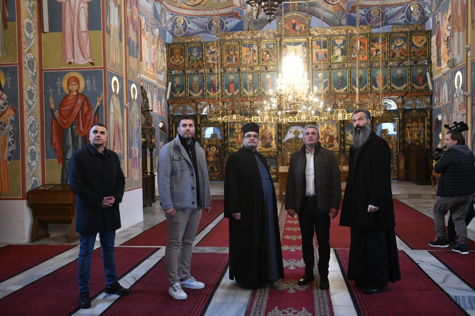 Gradsko rukovodstvo posetilo Hram Vaznesenja Gospodnjeg u Čačku