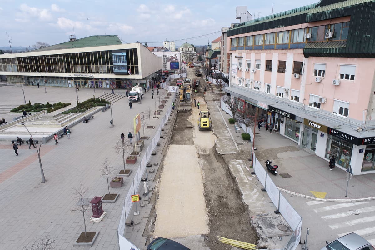 Radovi na rekonstrukciji Ulice župana Stracimira napreduju planiranom dinamikom