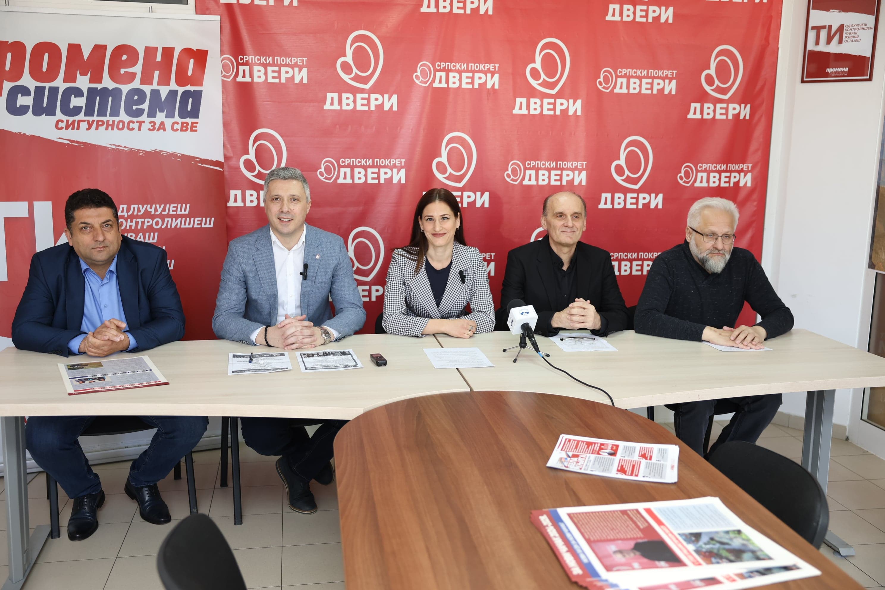 Dveri predstavile predizborni program "Za novi Čačak 2024 - 2028"