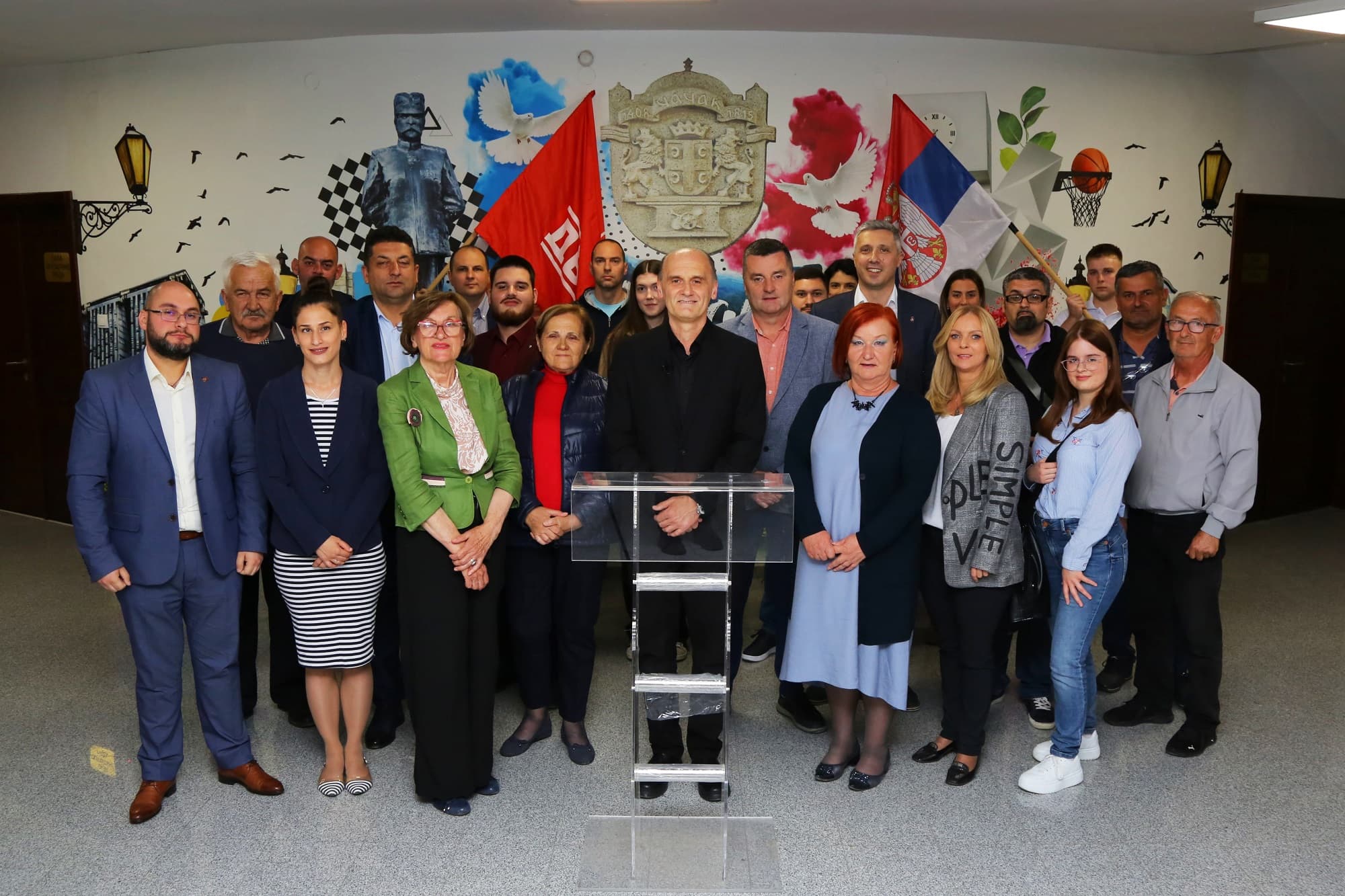 Dveri predale izbornu listu za lokalne izbore u Čačku