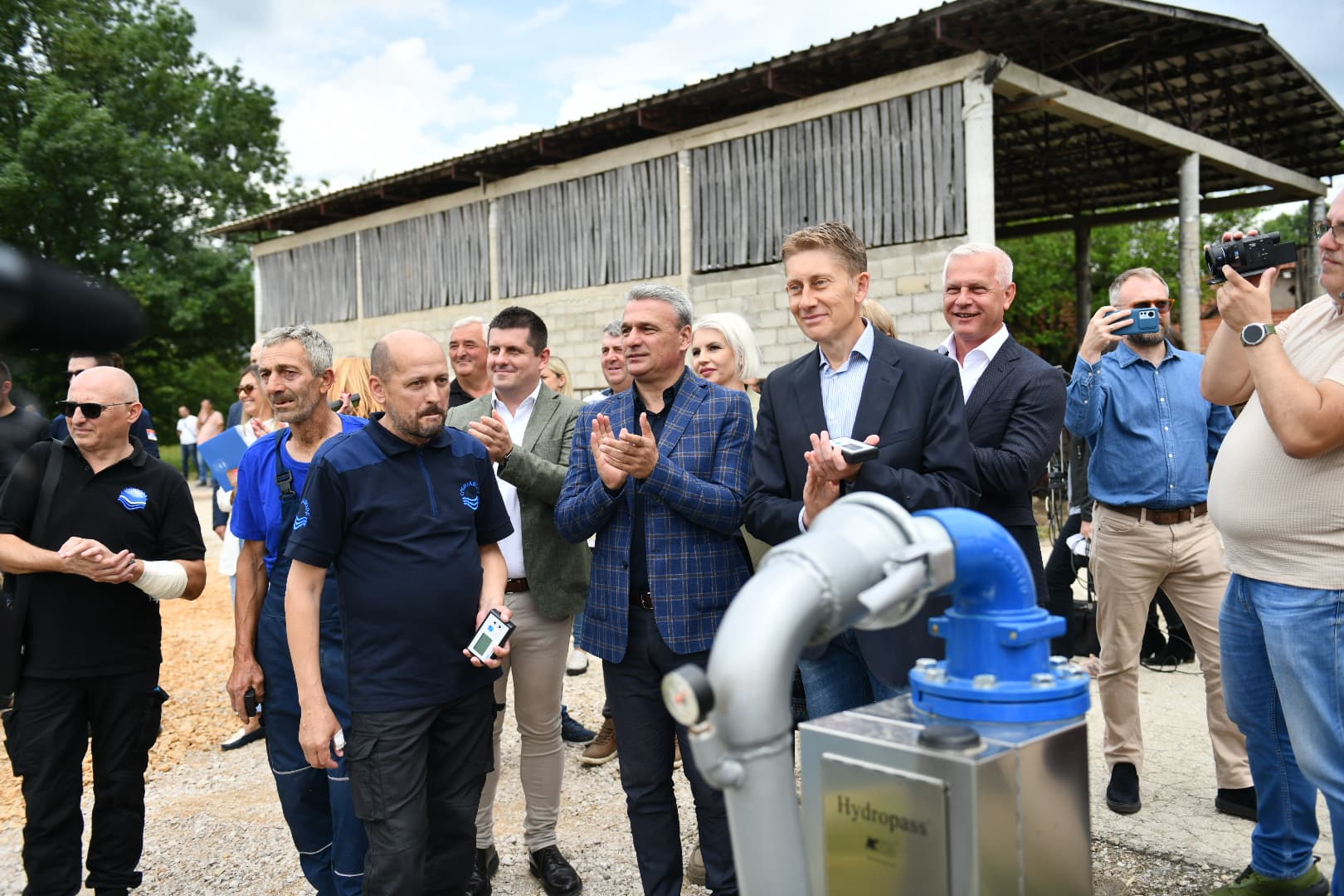 Svečano otvoren hidromelioracioni sistem "Parmenac"