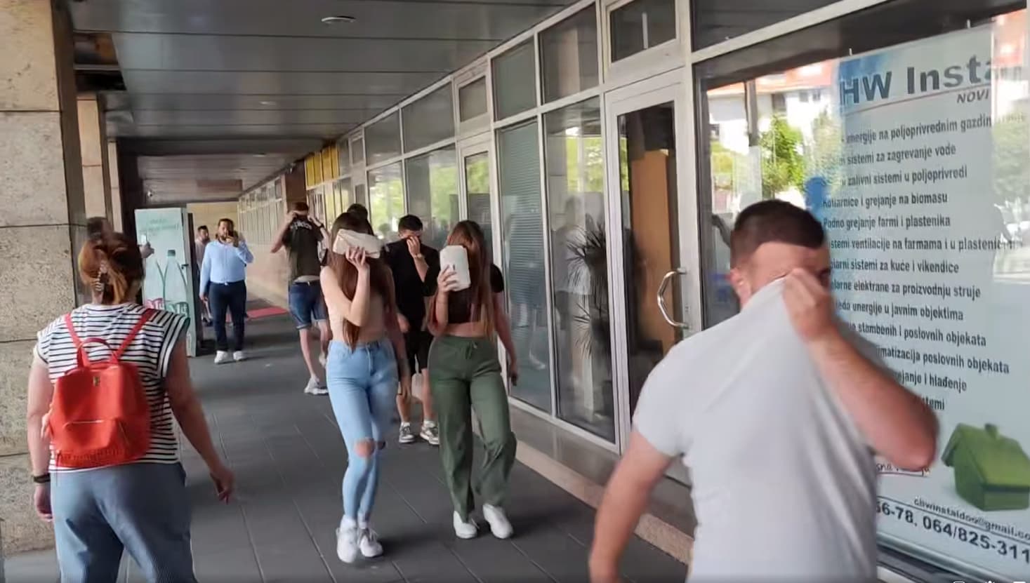Rasturen naprednjački kol-centar u Novom Sadu (VIDEO)