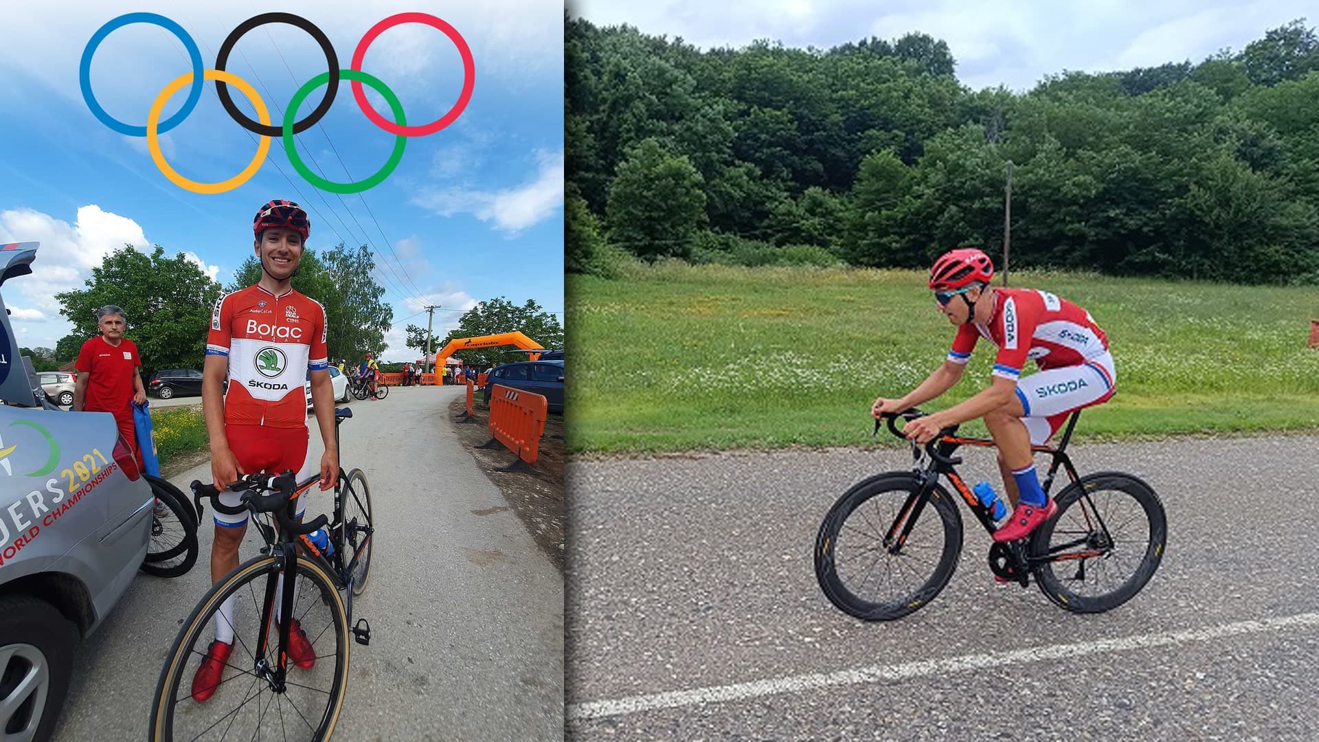 Biciklista Borca Ognjen Ilić na Olimpijskim igrama u Parizu