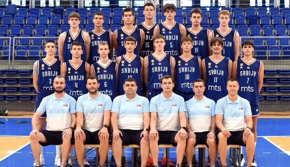 U16 reprezentacija Srbije osvojila bronzanu medalju na Evropskom prvenstvu, među njima i šest Čačana