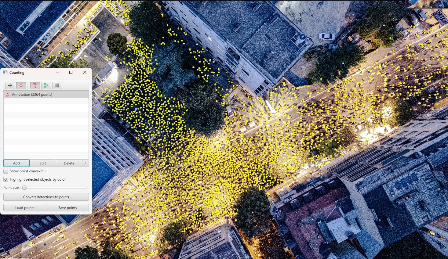 Procena broja učesnika protesta Eko straže