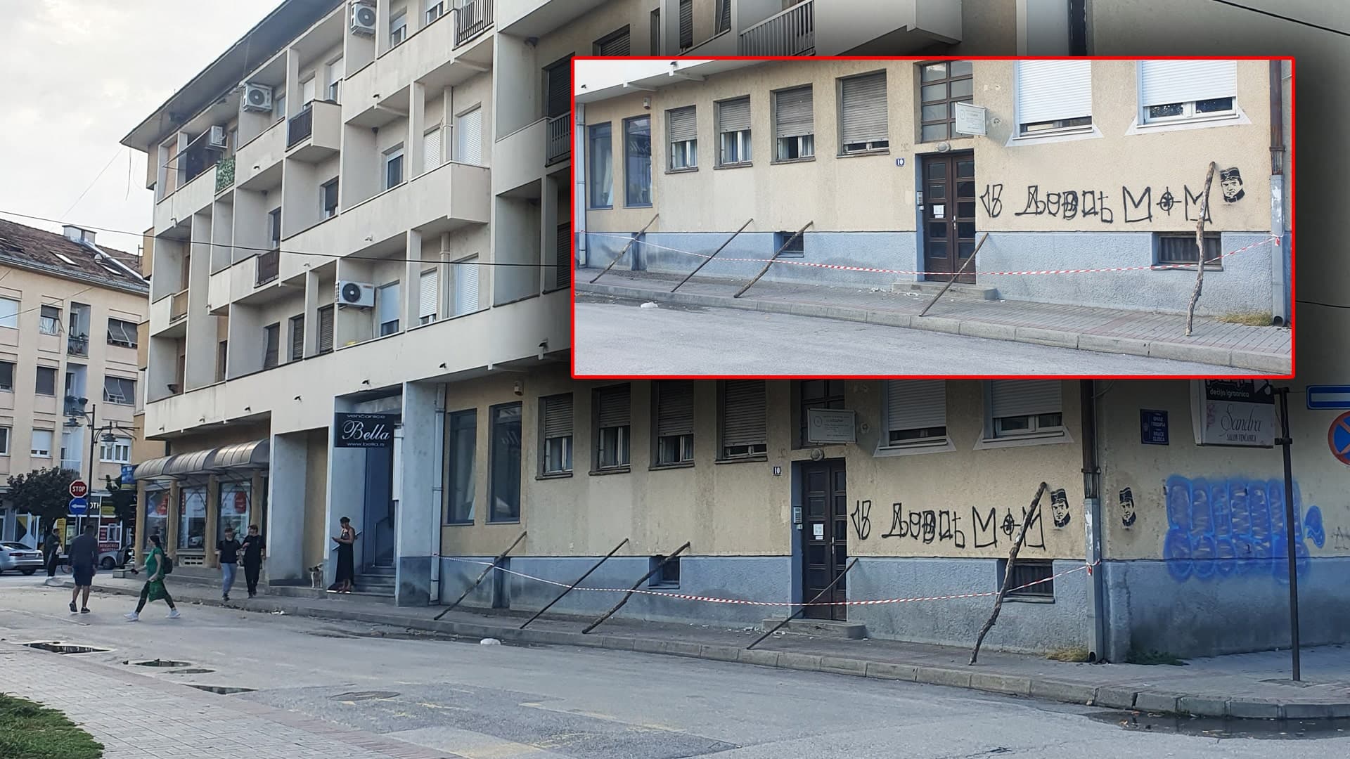 GRAčANI REPORTERI: Padaju, padaju sa zgrade beli... komadi fasade! (FOTO)