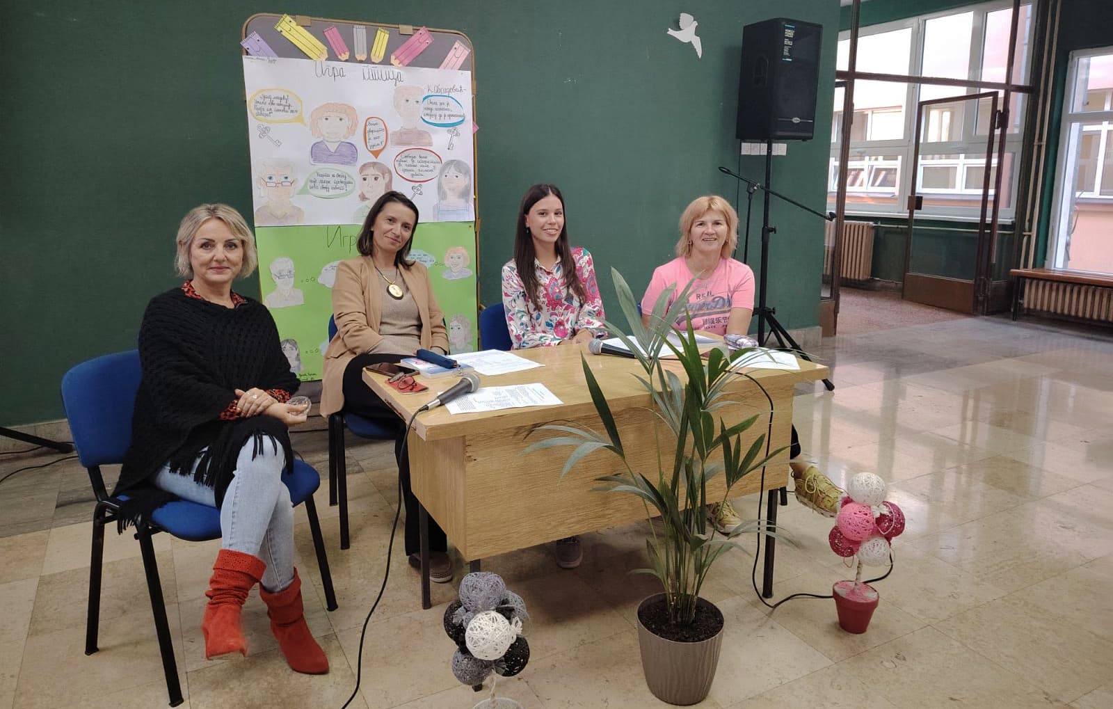 Knjiga kao pokretač na razgovor autorke, predmetnih nastavnika i učenika