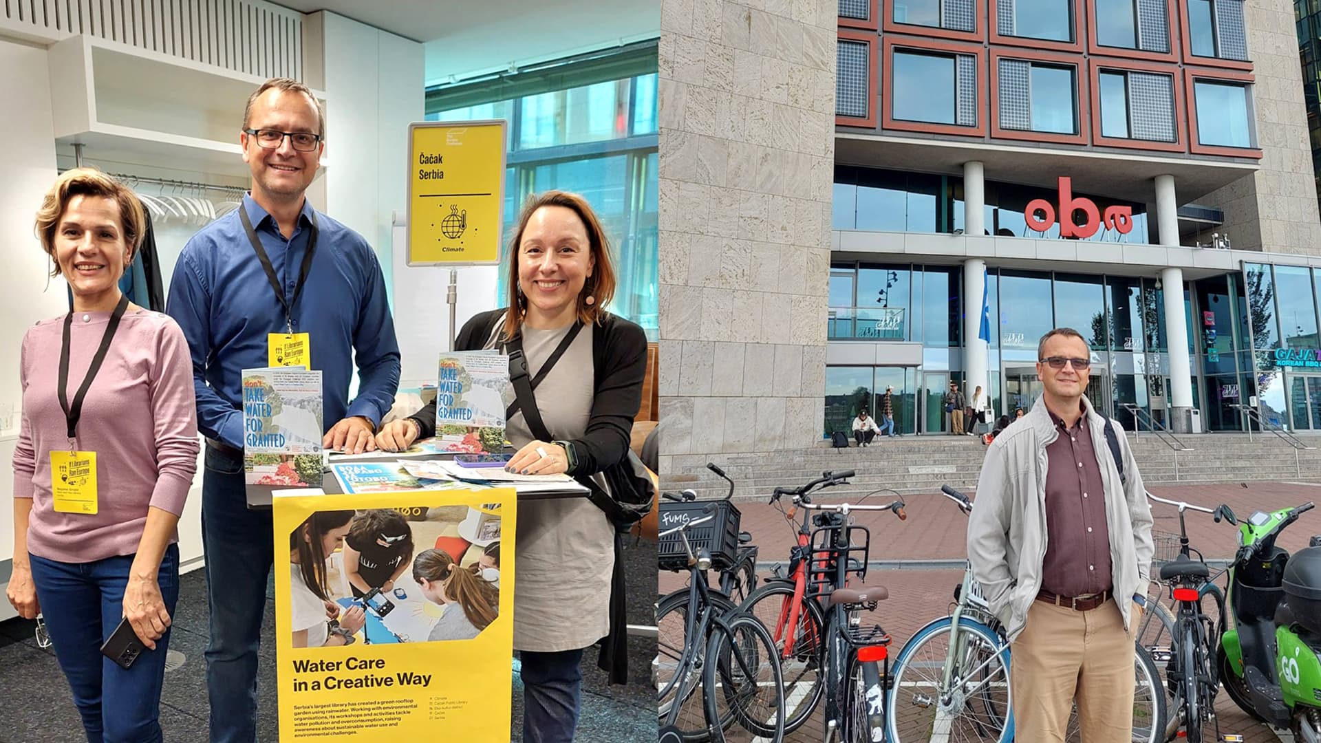 Učešće Biblioteke na stručnom samitu u Amsterdamu: Voda nema alternativu, ali mi imamo izbor