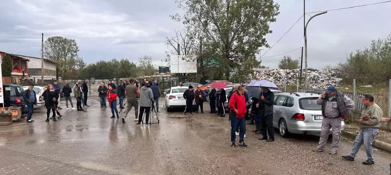 Počela blokada Transfer stanice