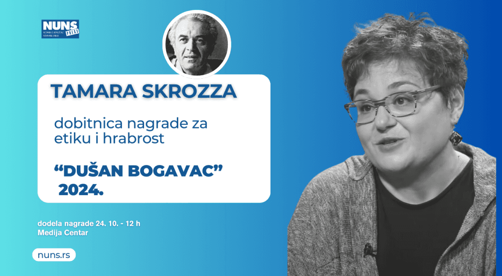 Tamara Skrozza laureatkinja nagrade "Dušan Bogavac"