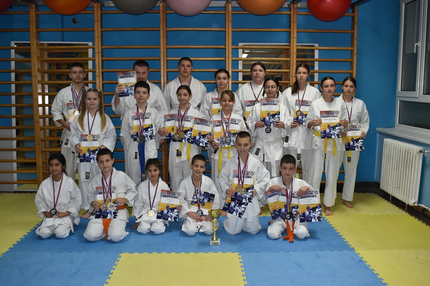 Snažna konkurencija i odlični rezultati za Karate centar DBA na Kupu Srbije u Lajkovcu