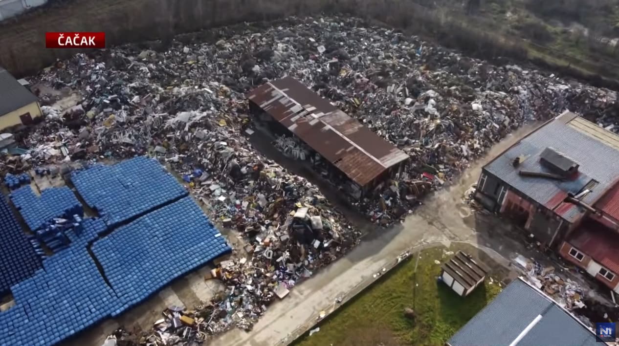 Smeće iz Užica stiže u dvorište JKP "Komunalac"