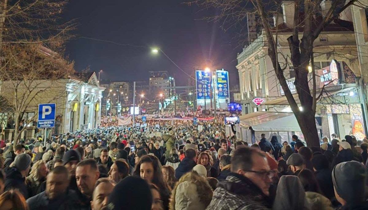 Dveri: Žeđ sa slobodom i pravdom studenata i naroda je velika