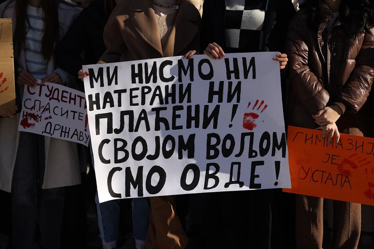 Posećenost protesta u Aleksandrovcu, Aranđelovcu, Brusu, Požarevcu i Surdulici