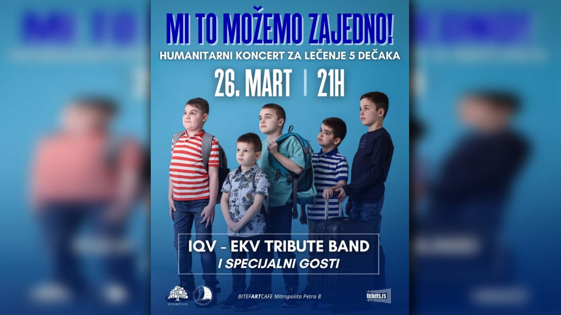 Humanitarni koncert - Mi to možemo zajedno!"