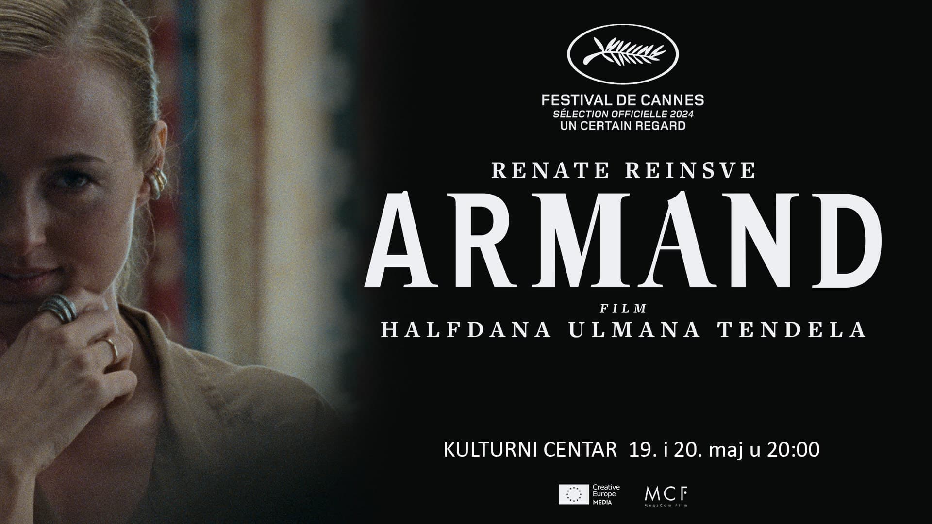 Film "Armand" na velikom platnu Kulturnog centra Čačak