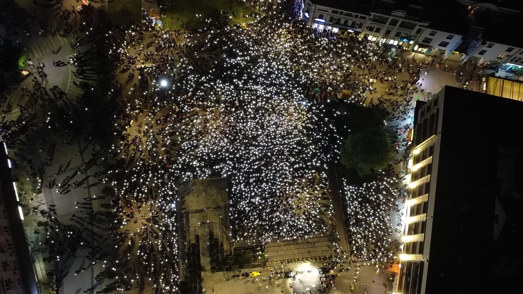 Završen studentski protest "Zadnji voz za Čačak" (FOTO+VIDEO)