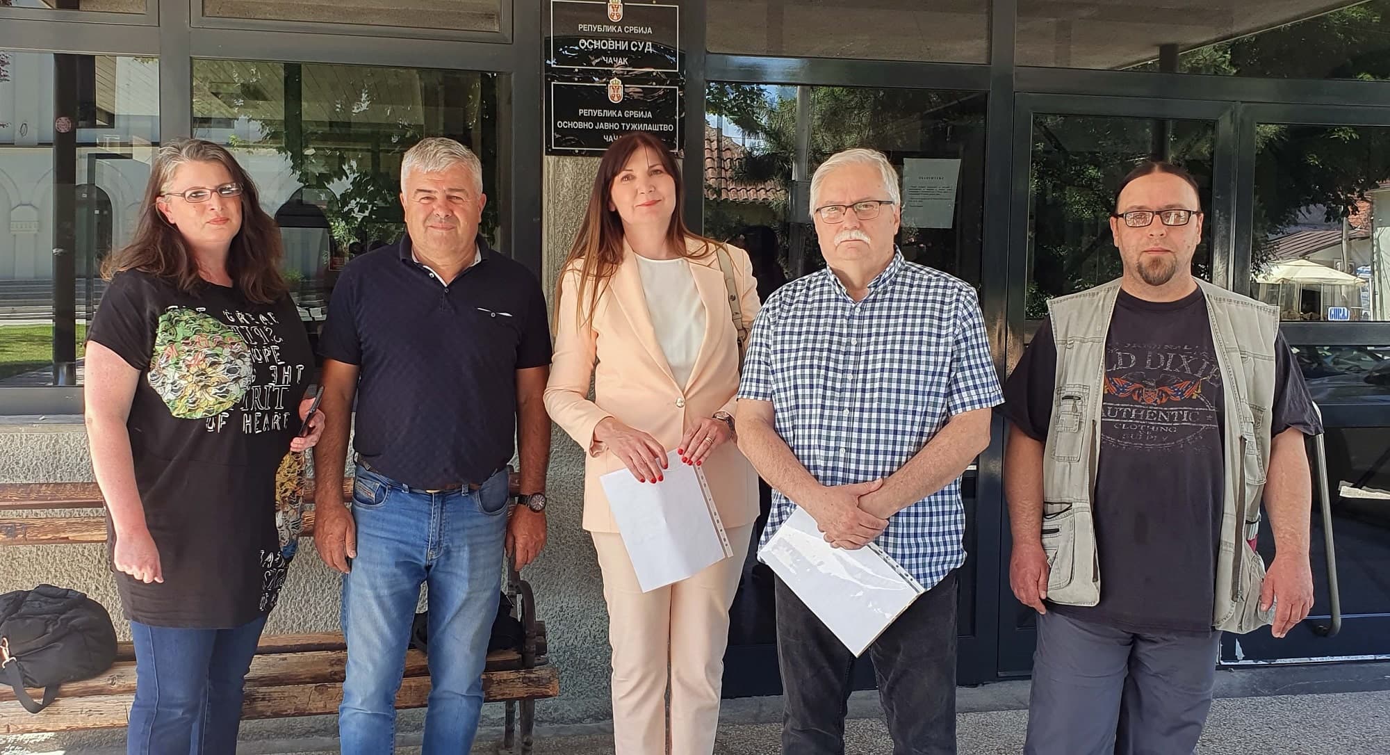 Odbornici GG "ProBudimo Čačak" podneli krivičnu prijavu protiv Igora Trifunovića