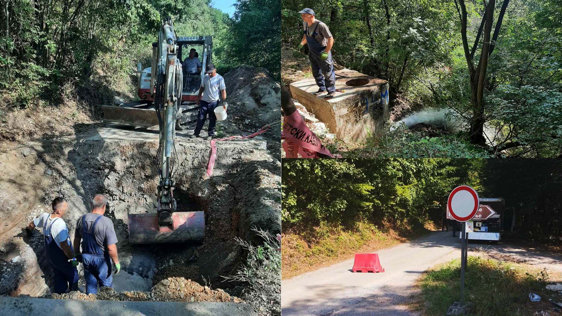 Zbog hitne intervencije na cevovodu u Ovčar Banji, naredna tri dana potpuno obustavljen saobraćaj