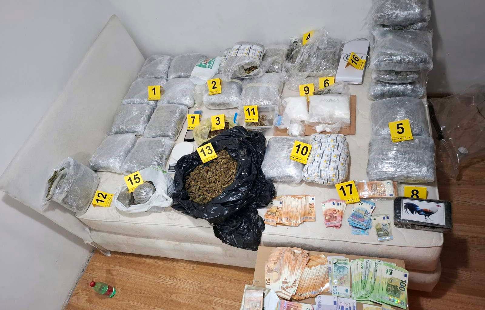 Dačić: Zaplenjeno oko 30 kilograma droge i uhapšena jedna osoba