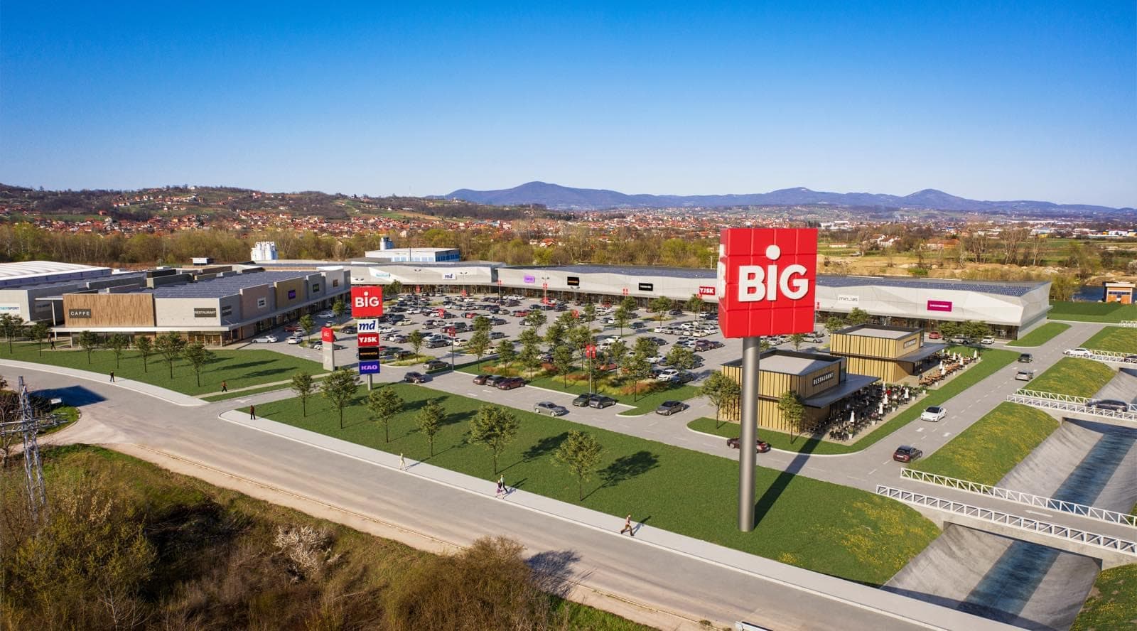 Čačak dobija prvi lifestyle retail park u Srbiji - BIG Čačak