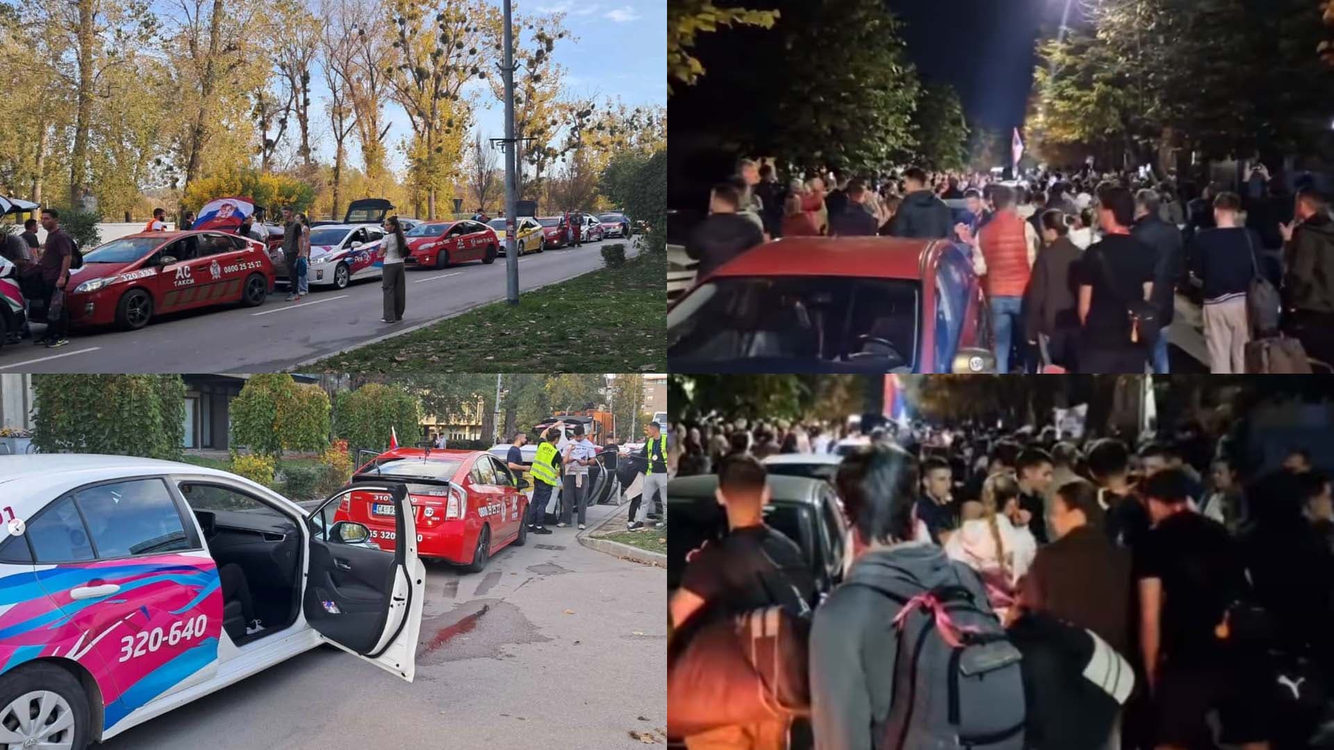 Čačanski taksisti vratili studente i maturante iz Novog Sada (VIDEO)