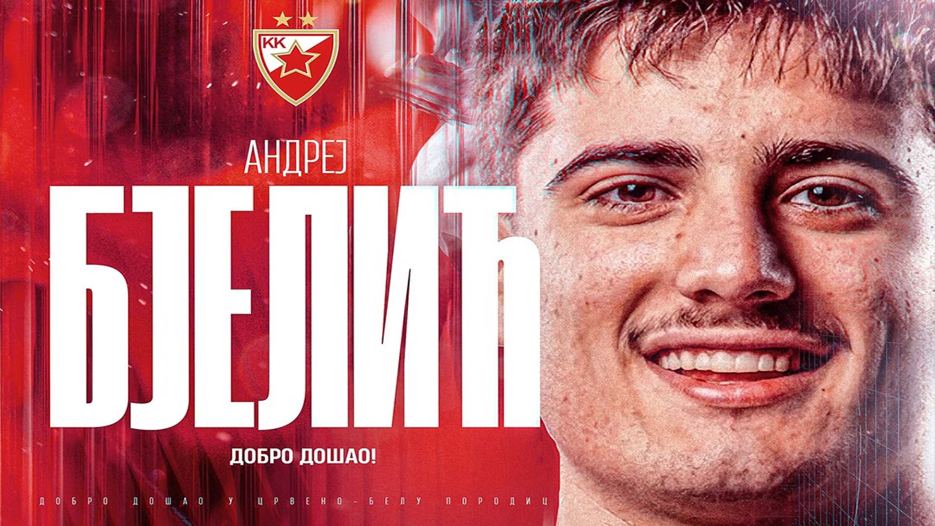 Andrej Bjelić novo pojačanje Crvene zvezde Meridianbet!